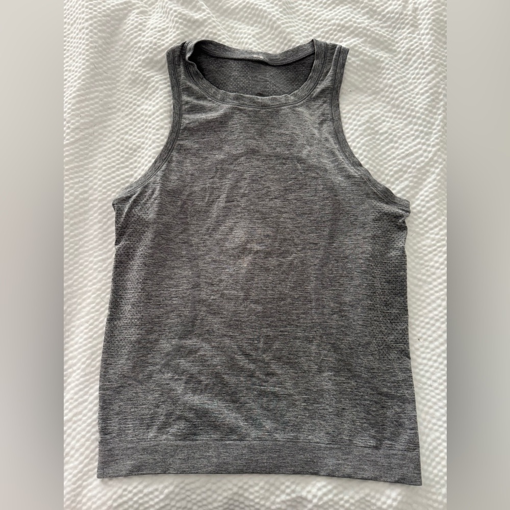 Lululemon Swiftly Gray Sleeveless Tank Top